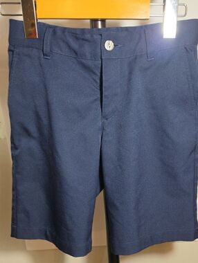 Kid's Men Navy Blue Shorts